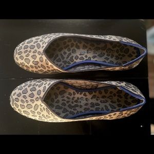 EUC Size 11 Rothy’s Spotted Leopard Flats